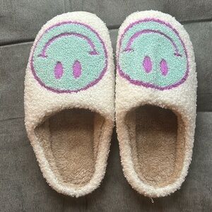 Smiley slippers